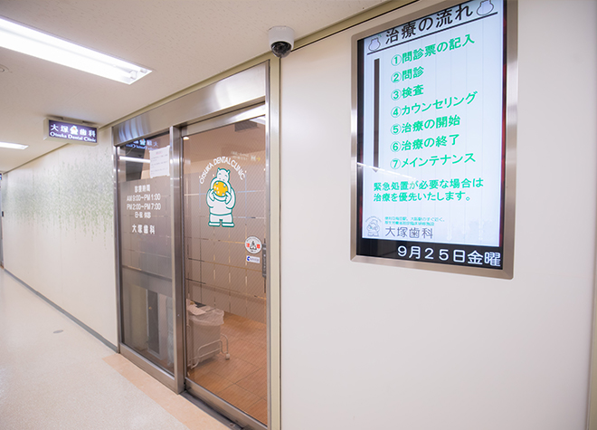 大塚歯科第3ビル診療所のスライダー画像